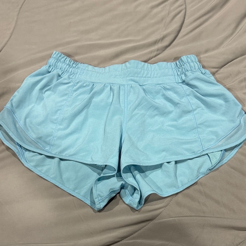 lululemon athletica Light Blue Women's Athletic Shorts